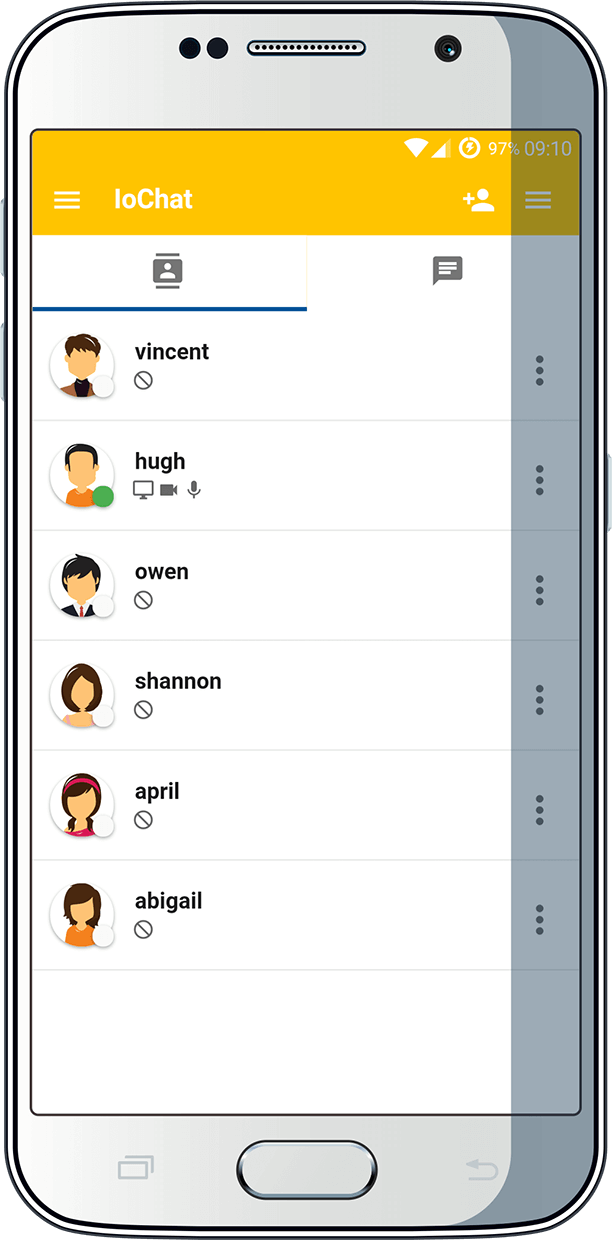 iochat app