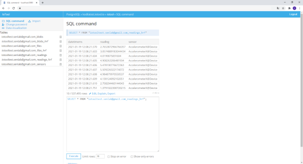 sqlresults