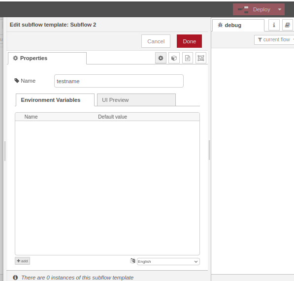 create subflow
