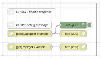 group handle response