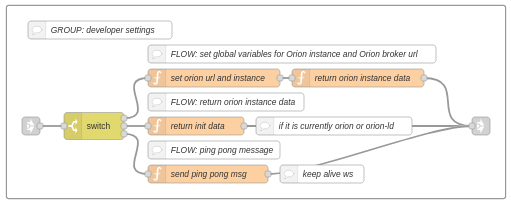 developer settings in GUI