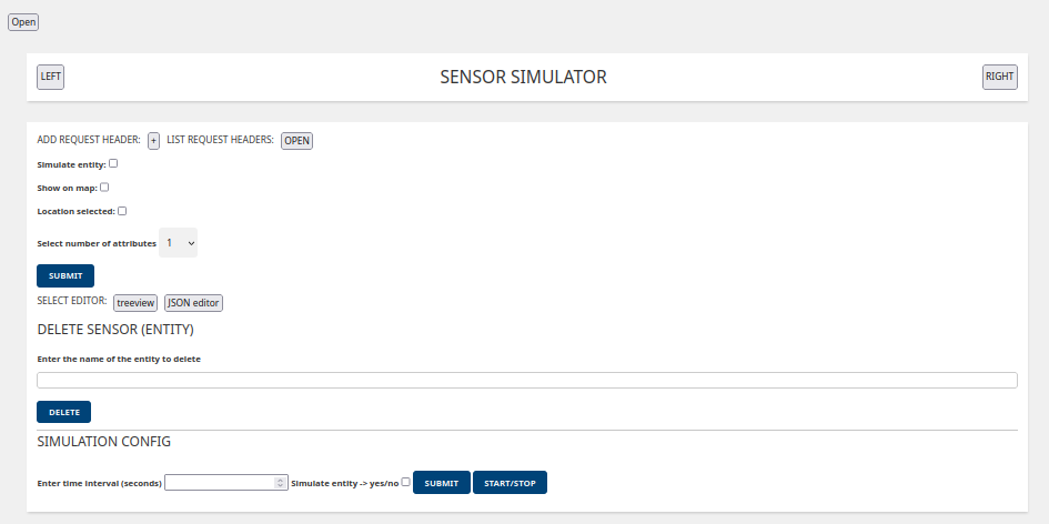 developer settings in GUI