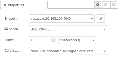 Connect Item nodes to the Inject Node